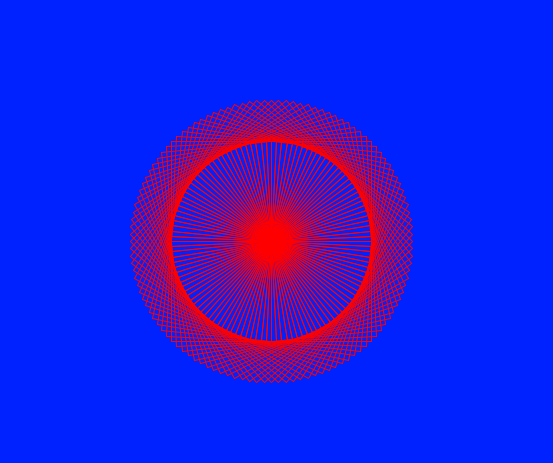 使用Python中的turtle.circle函数实现用正方形画圆