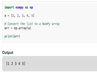 python原生list数组与numpy的array