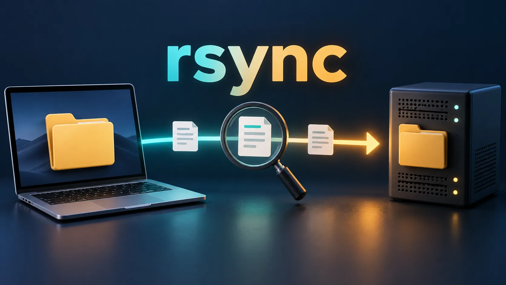 rsync 实战：先预览文件变化，再通过 SSH 同步目录