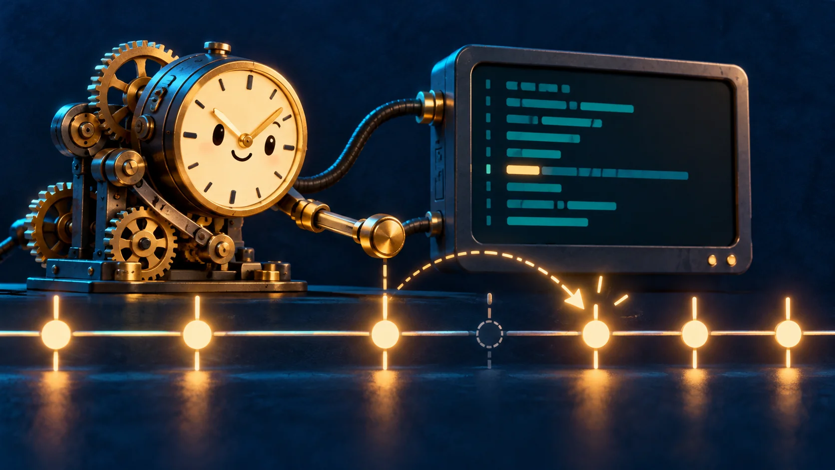 Python 固定间隔任务：用 monotonic 避免累计延迟，跳过错过时段