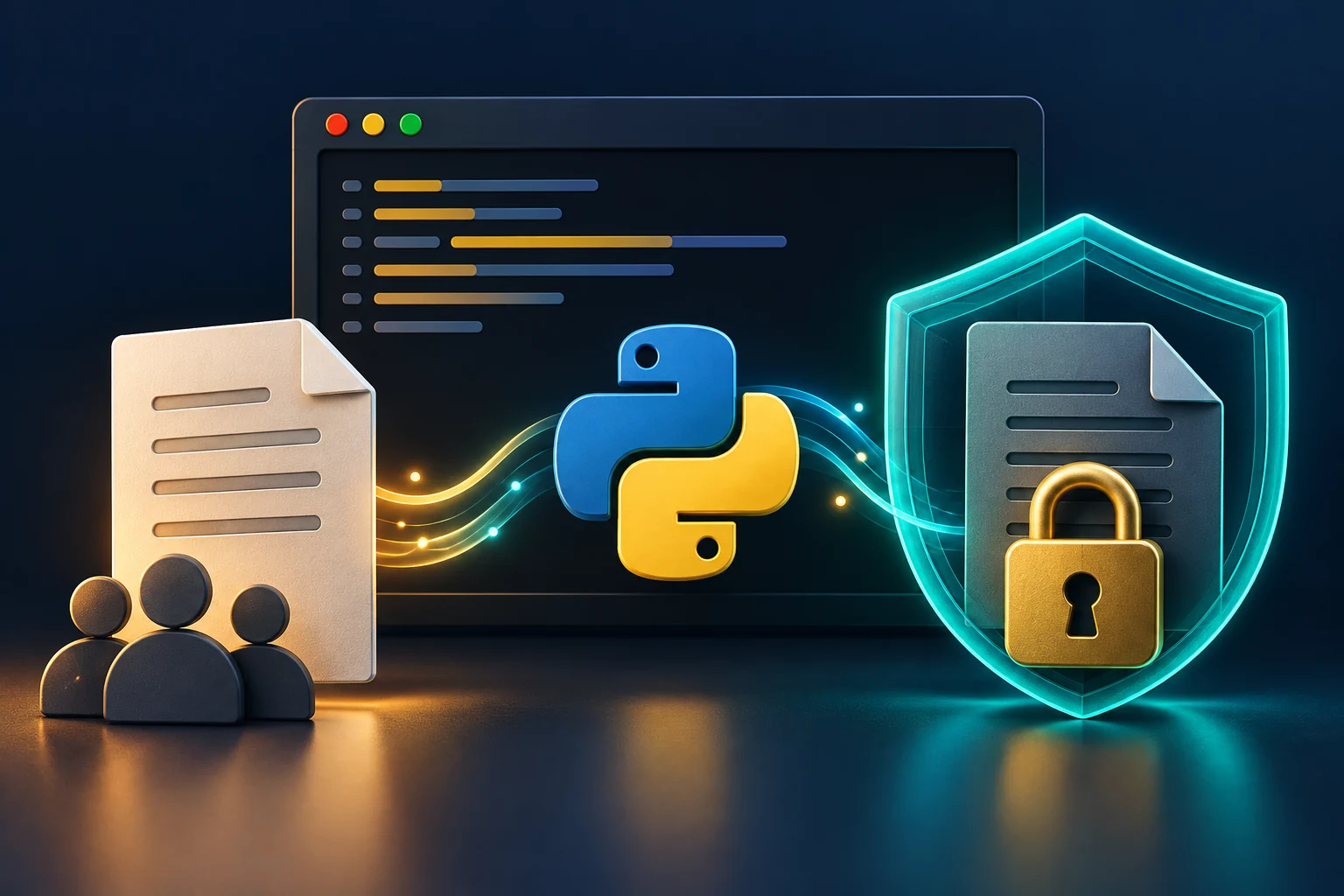 Python 新建文件权限排查：umask、600 与拒绝覆盖